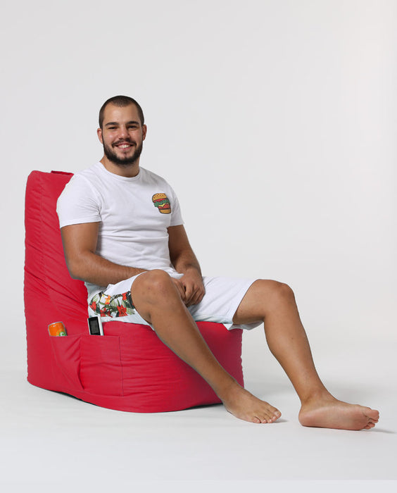 Fotoliu de Gradina Bean Bag Asi Home Diamant - Roșu