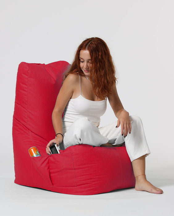 Fotoliu de Gradina Bean Bag Asi Home Diamant - Roșu