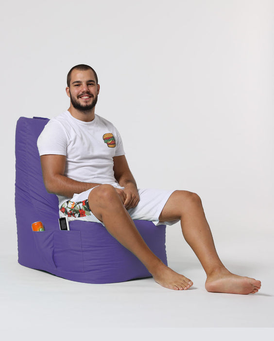 Fotoliu de Gradina Bean Bag Asi Home Diamant - violet