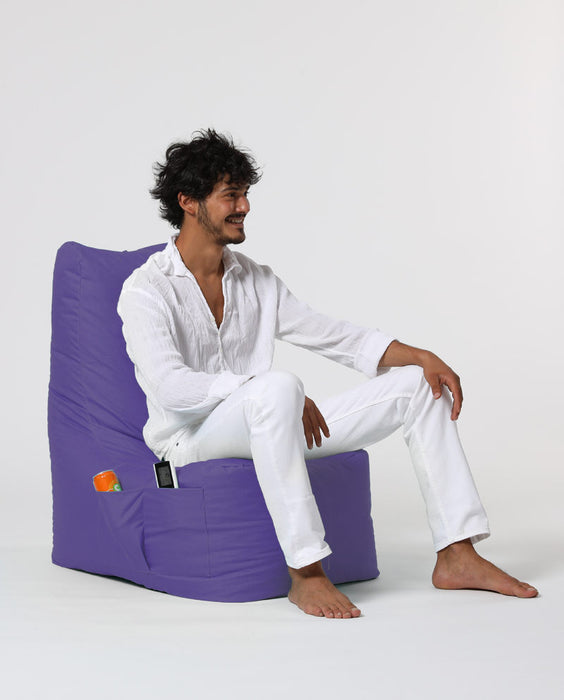 Fotoliu de Gradina Bean Bag Asi Home Diamant - violet