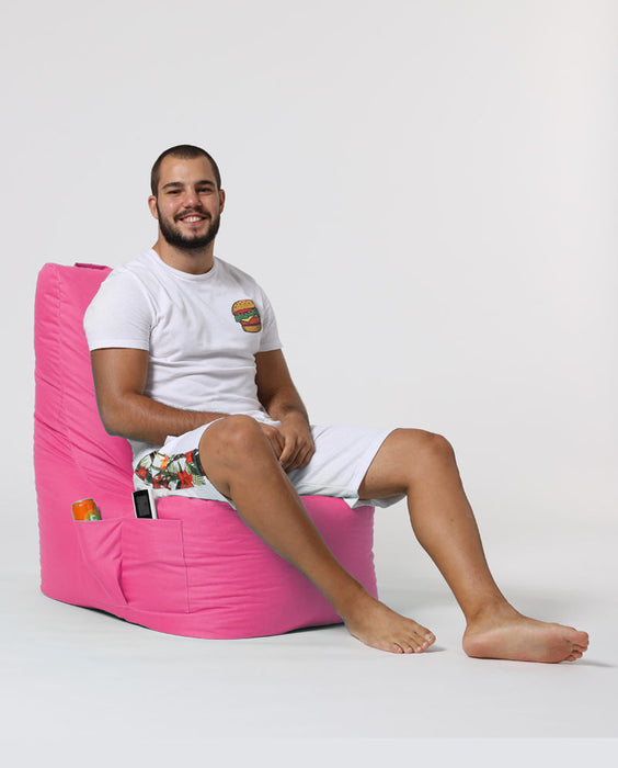 Fotoliu de Gradina Bean Bag Asi Home Diamant - Roz