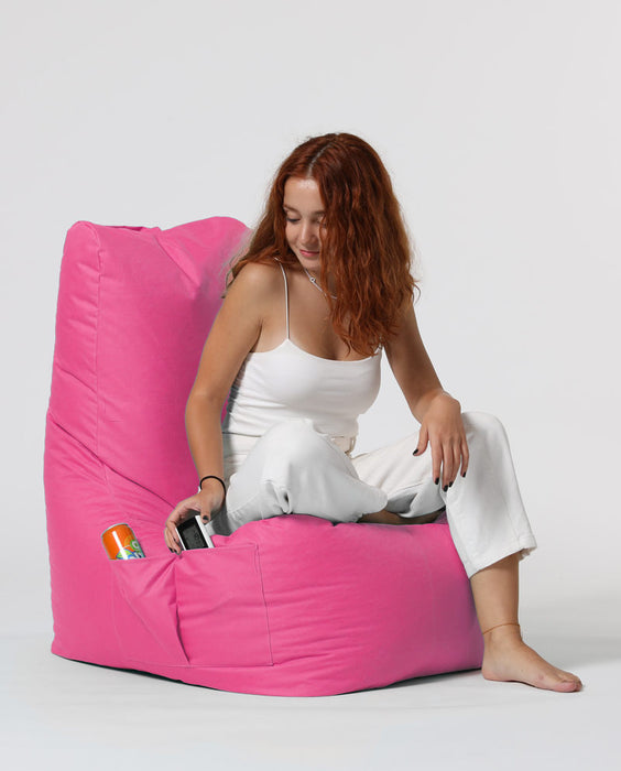 Fotoliu de Gradina Bean Bag Asi Home Diamant - Roz