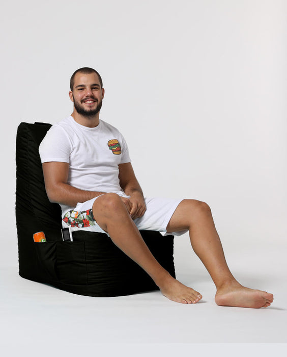 Fotoliu de Gradina Bean Bag Asi Home Diamant - Negru