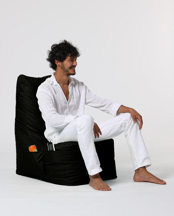 Fotoliu de Gradina Bean Bag Asi Home Diamant - Negru