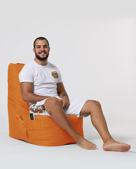 Fotoliu de Gradina Bean Bag Asi Home Diamant - Portocaliu