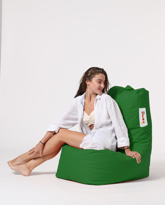 Fotoliu de Gradina Bean Bag Asi Home Diamant - Verde