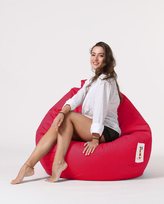 Fotoliu de Gradina Bean Bag Asi Home Premium XXL - Roșu