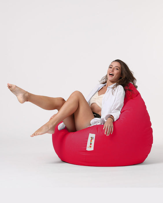 Fotoliu de Gradina Bean Bag Asi Home Premium XXL - Roșu