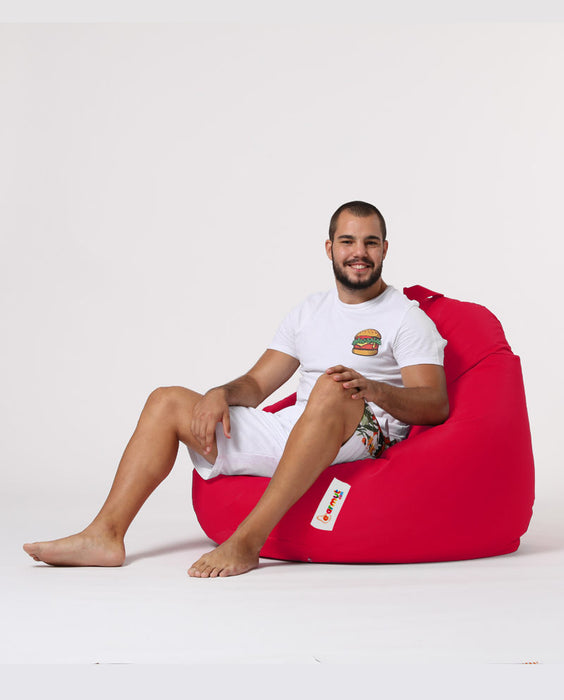 Fotoliu de Gradina Bean Bag Asi Home Premium XXL - Roșu