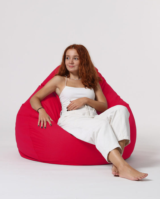 Fotoliu de Gradina Bean Bag Asi Home Premium XXL - Roșu