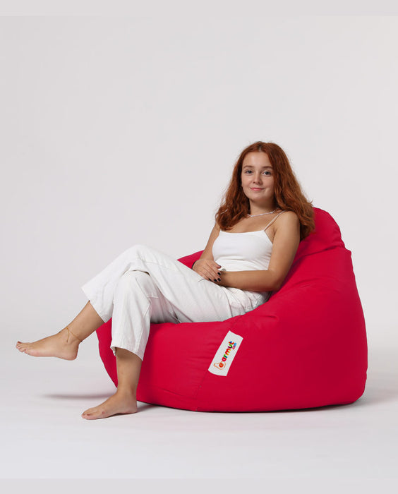 Fotoliu de Gradina Bean Bag Asi Home Premium XXL - Roșu