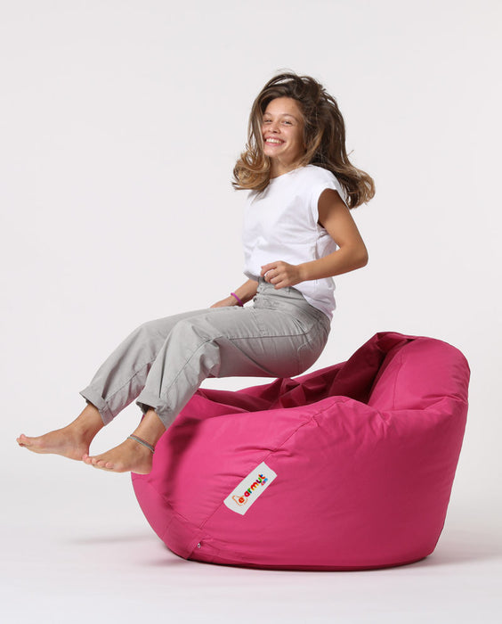 Fotoliu de Gradina Bean Bag Asi Home Premium XXL - Roz