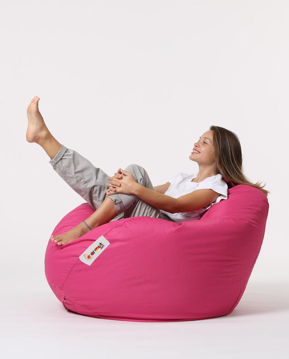 Fotoliu de Gradina Bean Bag Asi Home Premium XXL - Roz