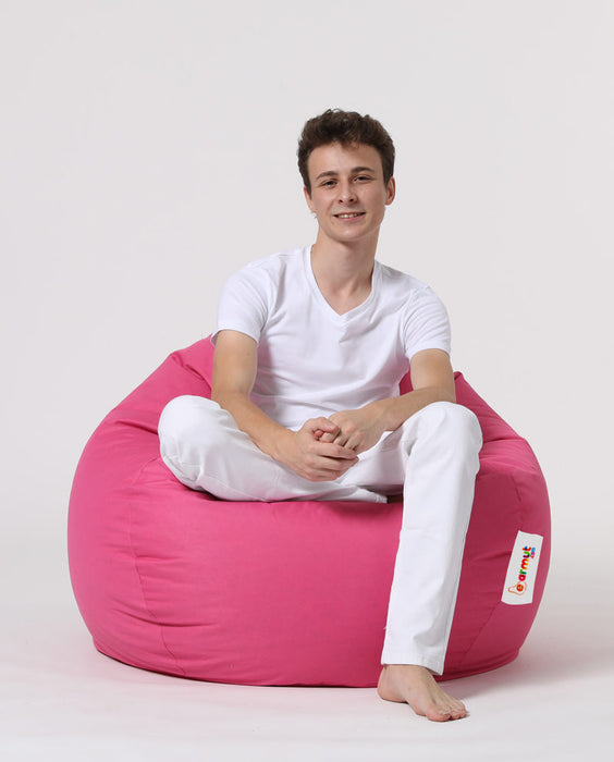 Fotoliu de Gradina Bean Bag Asi Home Premium XXL - Roz