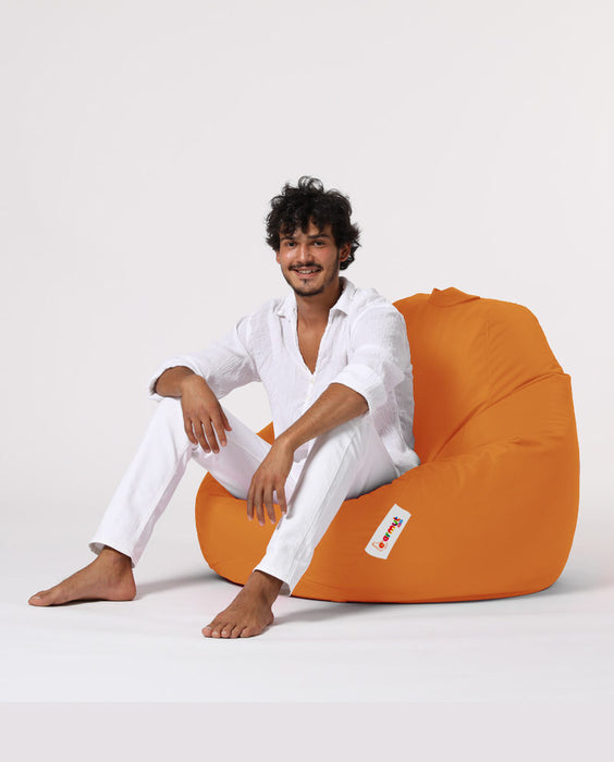 Fotoliu de Gradina Bean Bag Asi Home Premium XXL - Portocaliu