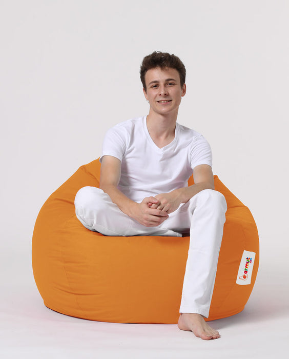 Fotoliu de Gradina Bean Bag Asi Home Premium XXL - Portocaliu