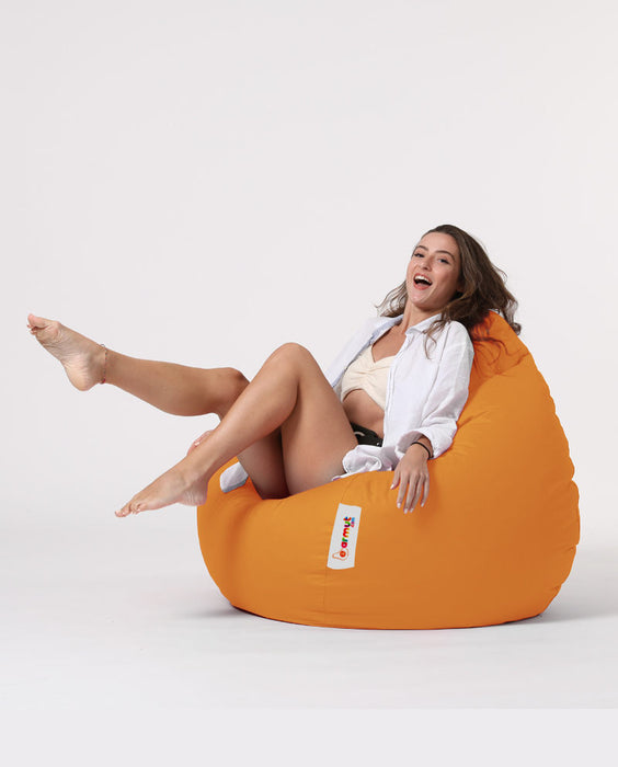 Fotoliu de Gradina Bean Bag Asi Home Premium XXL - Portocaliu