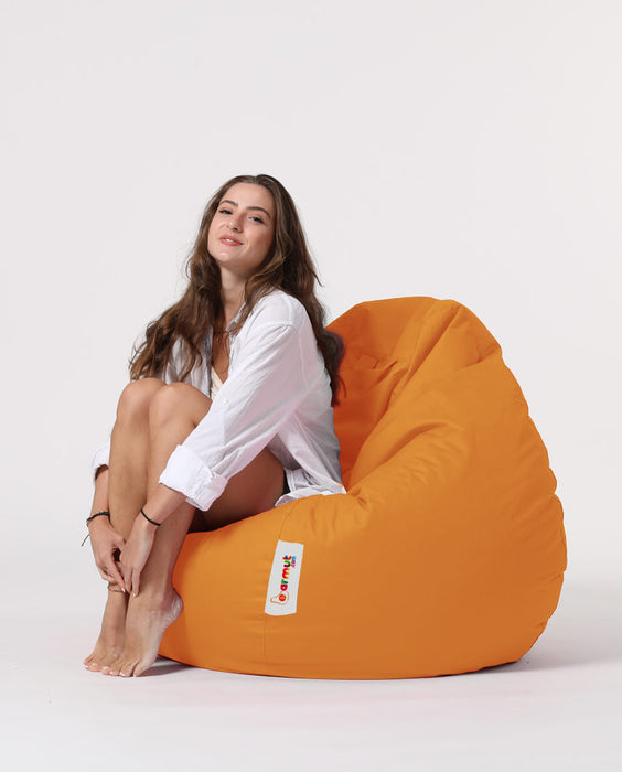 Fotoliu de Gradina Bean Bag Asi Home Premium XXL - Portocaliu