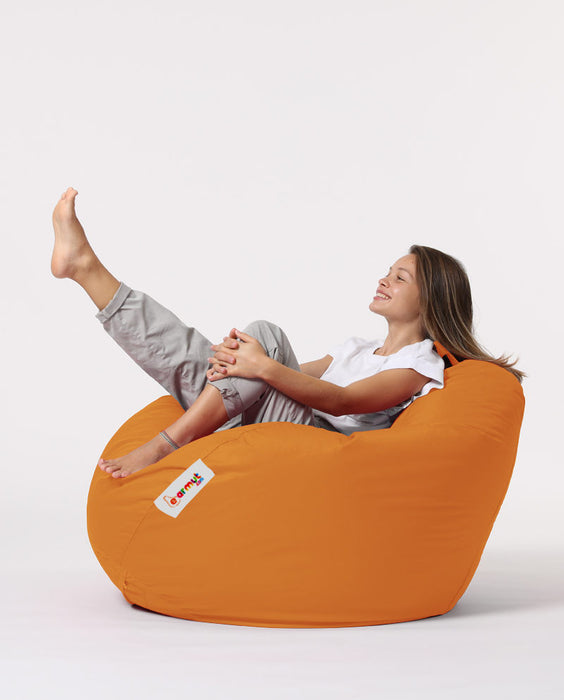 Fotoliu de Gradina Bean Bag Asi Home Premium XXL - Portocaliu