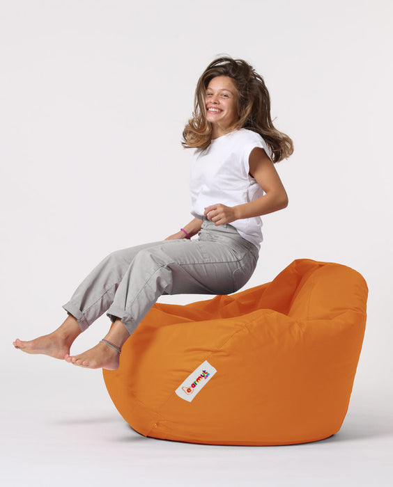 Fotoliu de Gradina Bean Bag Asi Home Premium XXL - Portocaliu