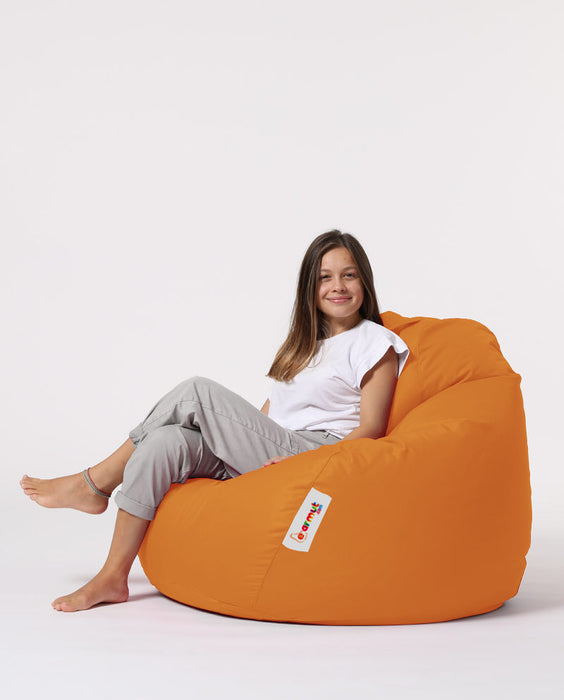 Fotoliu de Gradina Bean Bag Asi Home Premium XXL - Portocaliu