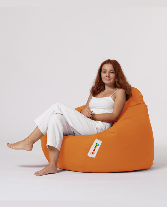 Fotoliu de Gradina Bean Bag Asi Home Premium XXL - Portocaliu