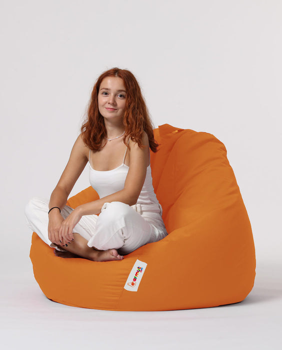 Fotoliu de Gradina Bean Bag Asi Home Premium XXL - Portocaliu