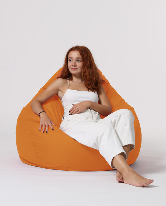 Fotoliu de Gradina Bean Bag Asi Home Premium XXL - Portocaliu