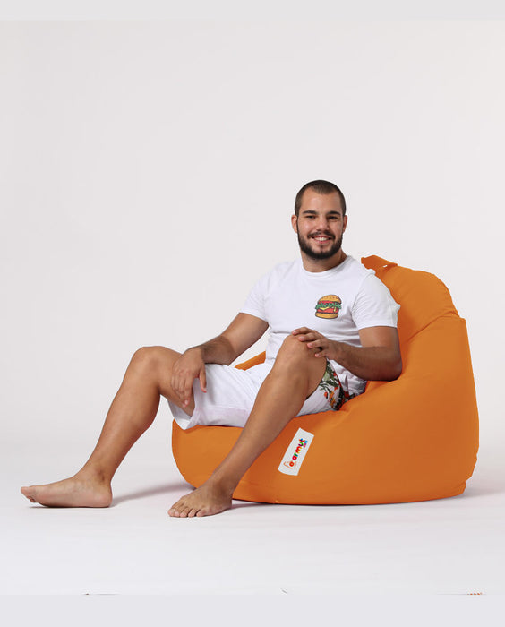 Fotoliu de Gradina Bean Bag Asi Home Premium XXL - Portocaliu