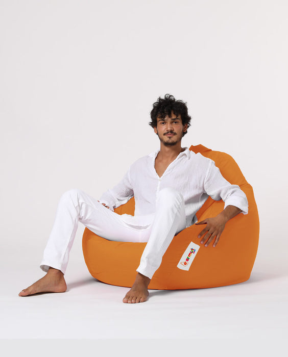 Fotoliu de Gradina Bean Bag Asi Home Premium XXL - Portocaliu