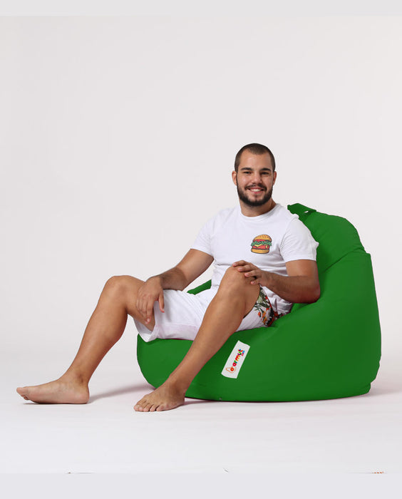 Fotoliu de Gradina Bean Bag Asi Home Premium XXL - Verde