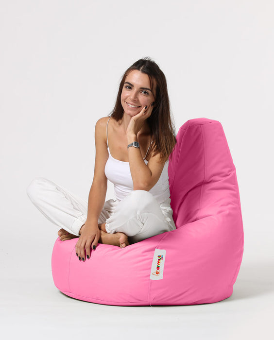 Fotoliu de Gradina Bean Bag Asi Home Picătură L - Roz