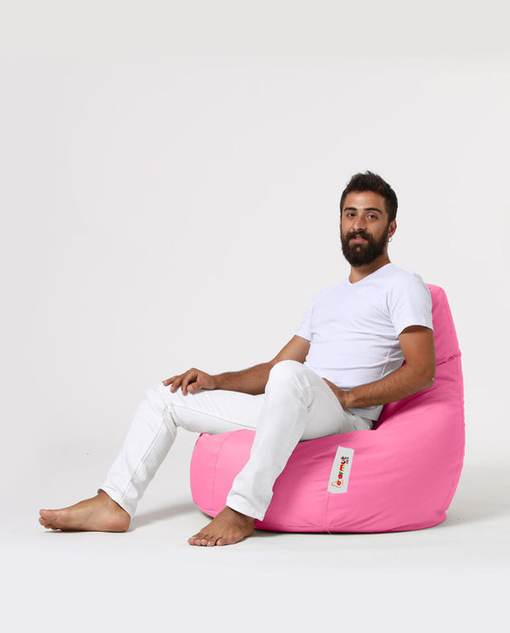 Fotoliu de Gradina Bean Bag Asi Home Picătură L - Roz