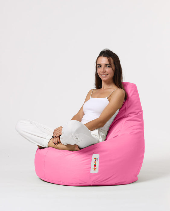 Fotoliu de Gradina Bean Bag Asi Home Picătură L - Roz