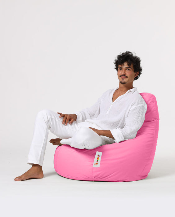 Fotoliu de Gradina Bean Bag Asi Home Picătură L - Roz