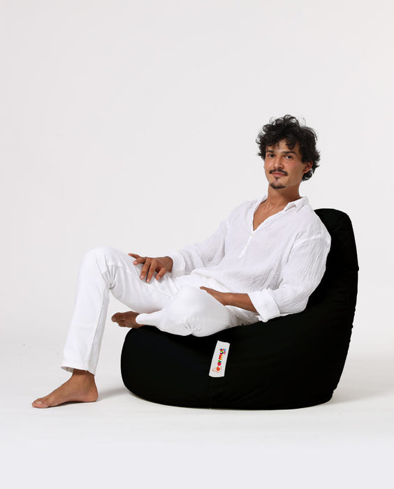 Fotoliu de Gradina Bean Bag Asi Home Drop L - Negru