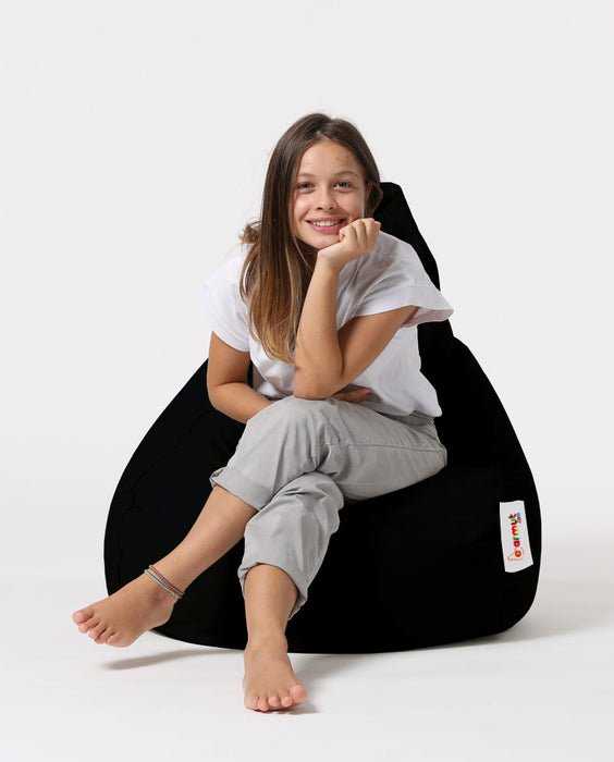 Fotoliu de Gradina Bean Bag Asi Home Drop L - Negru