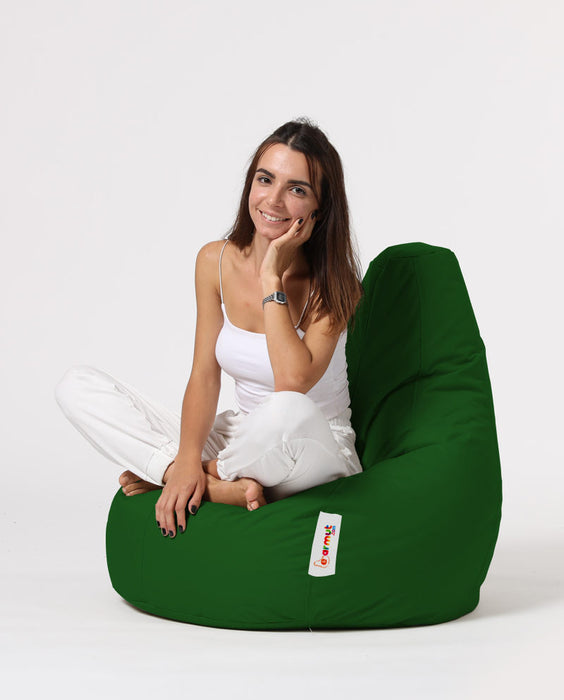 Fotoliu de Gradina Bean Bag Asi Home Drop L - Verde