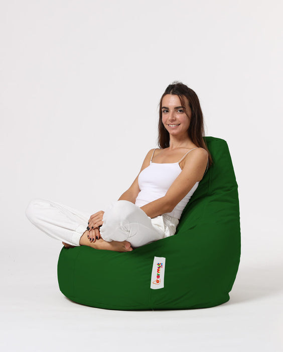 Fotoliu de Gradina Bean Bag Asi Home Drop L - Verde