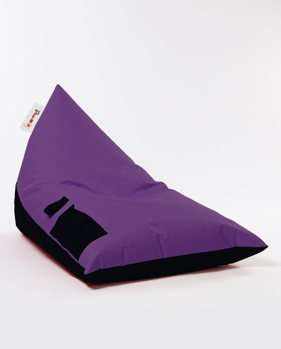 Fotoliu de Gradina Bean Bag Asi Home Pouf de pat dublu mare Pyramid - Mov