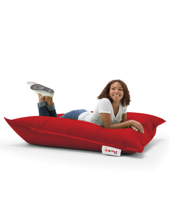 Fotoliu de Gradina Bean Bag Asi Home Pouf Pernă 100x100 - Roșu