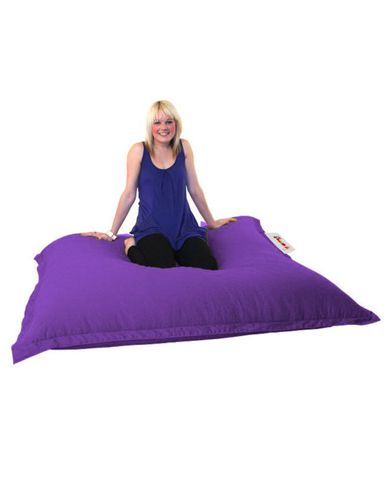 Fotoliu de Gradina Bean Bag Asi Home Pernă Pouf 100x100 - Mov