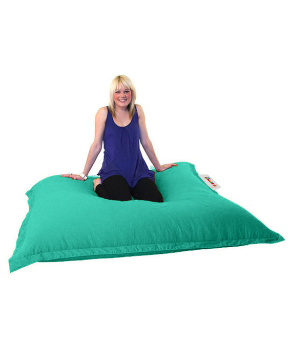 Fotoliu de Gradina Bean Bag Asi Home Perna Pouf 100x100 - Turcoaz