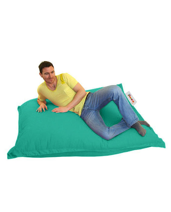 Fotoliu de Gradina Bean Bag Asi Home Perna Pouf 100x100 - Turcoaz