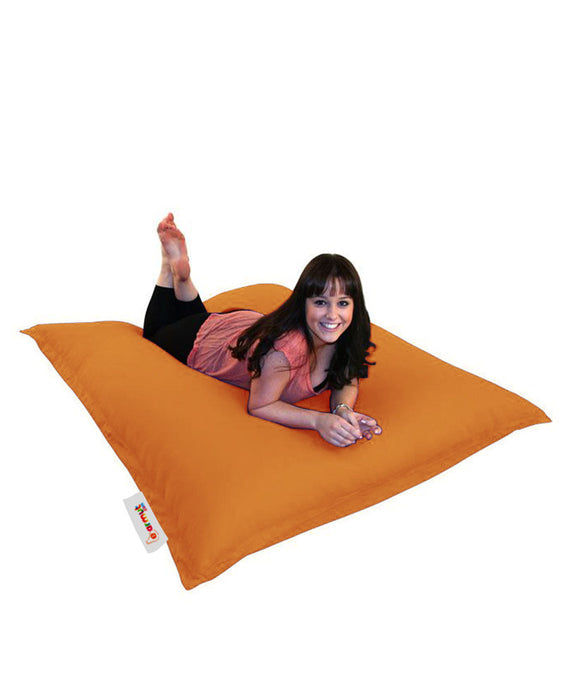 Fotoliu de Gradina Bean Bag Asi Home Perna Pouf 100x100 - Portocaliu