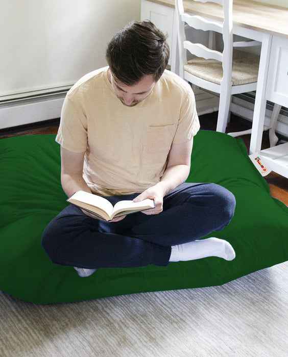 Fotoliu de Gradina Bean Bag Asi Home Pouf Perna 100x100 - Verde