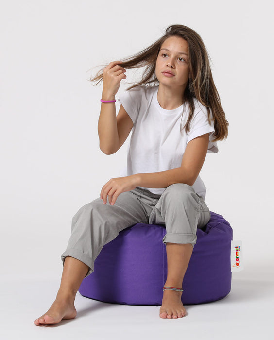 Puf de Gradina Asi Home Pouf rotund - violet