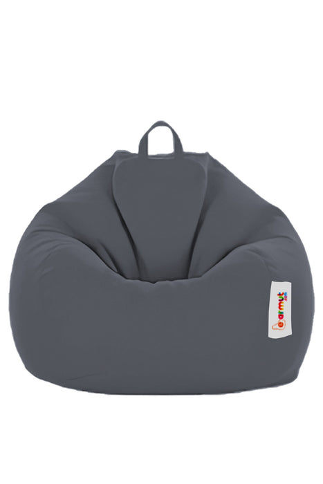 Perna Pouf, Puf Interior/ Exterior Asi Home Premium XXL - Dark Grey Poliester 115X115X130 cm