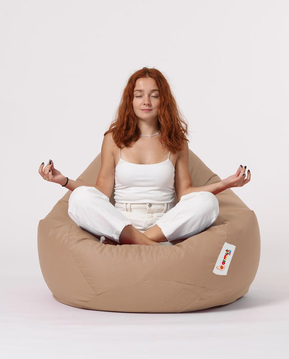 Fotoliu de Gradina Bean Bag Asi Home Premium XXL - Mink v2