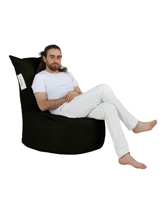 Fotoliu de Gradina Bean Bag Asi Home Balina - Negru